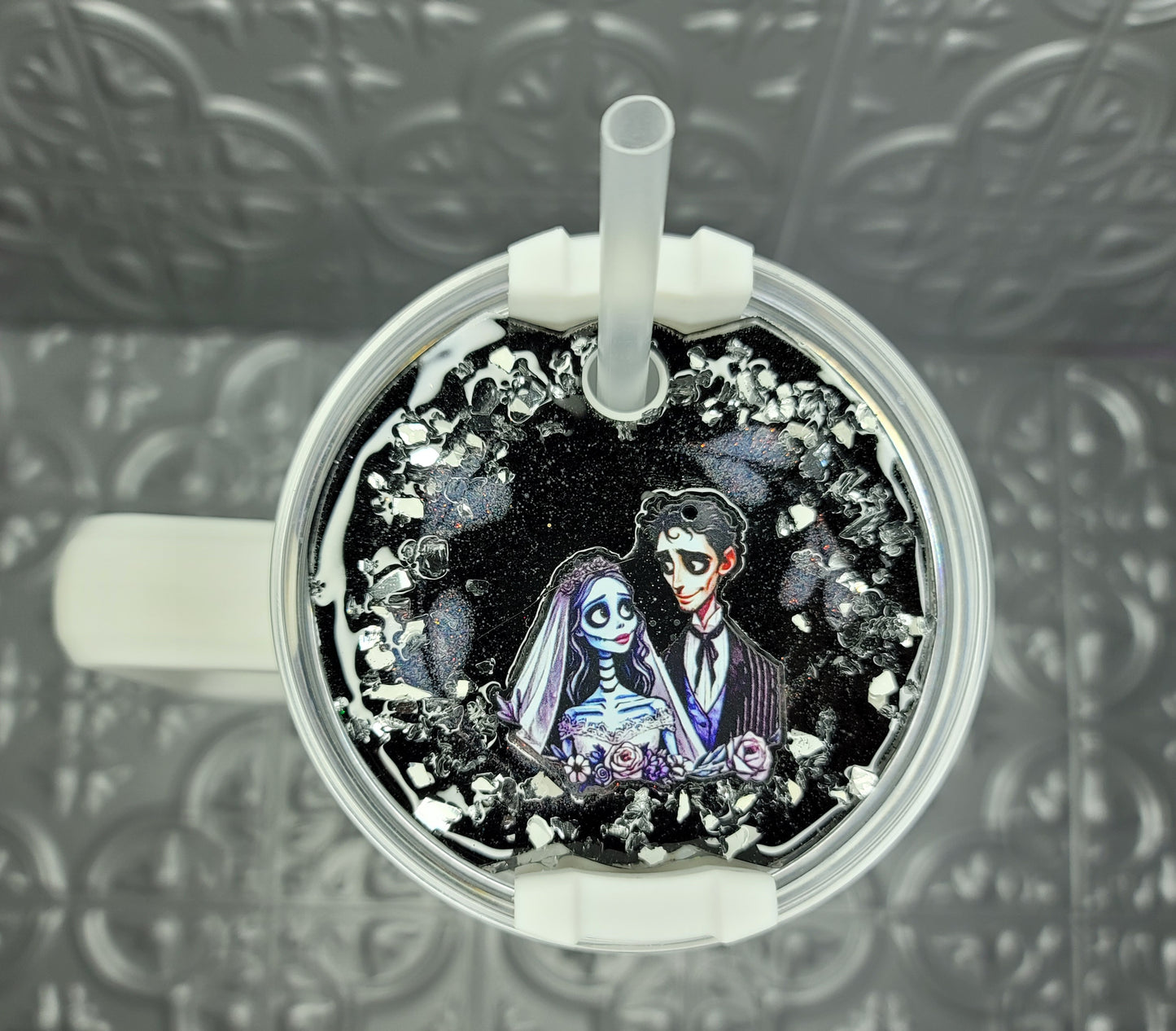 Corpse Couple Lid Cover