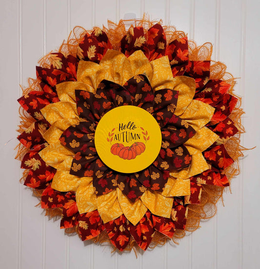 Hello Autumn Wreath