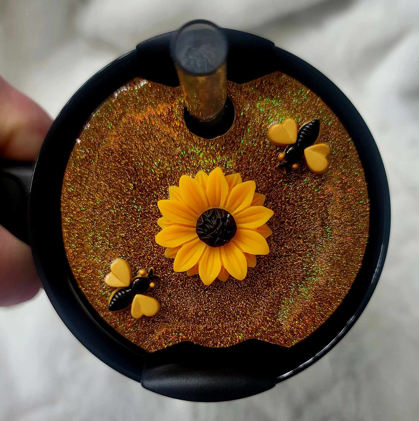 Sunflower Lid Cover