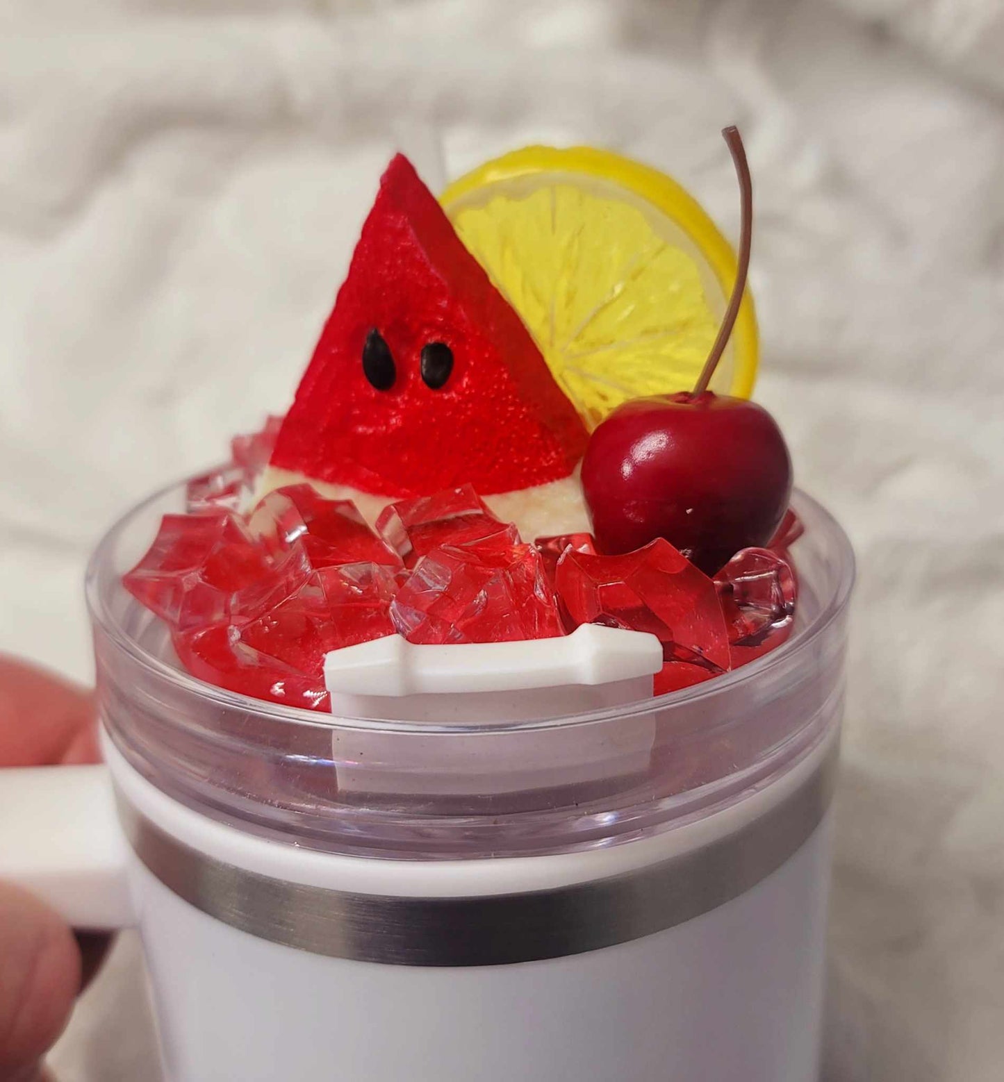 Watermelon Cocktail Lid Topper