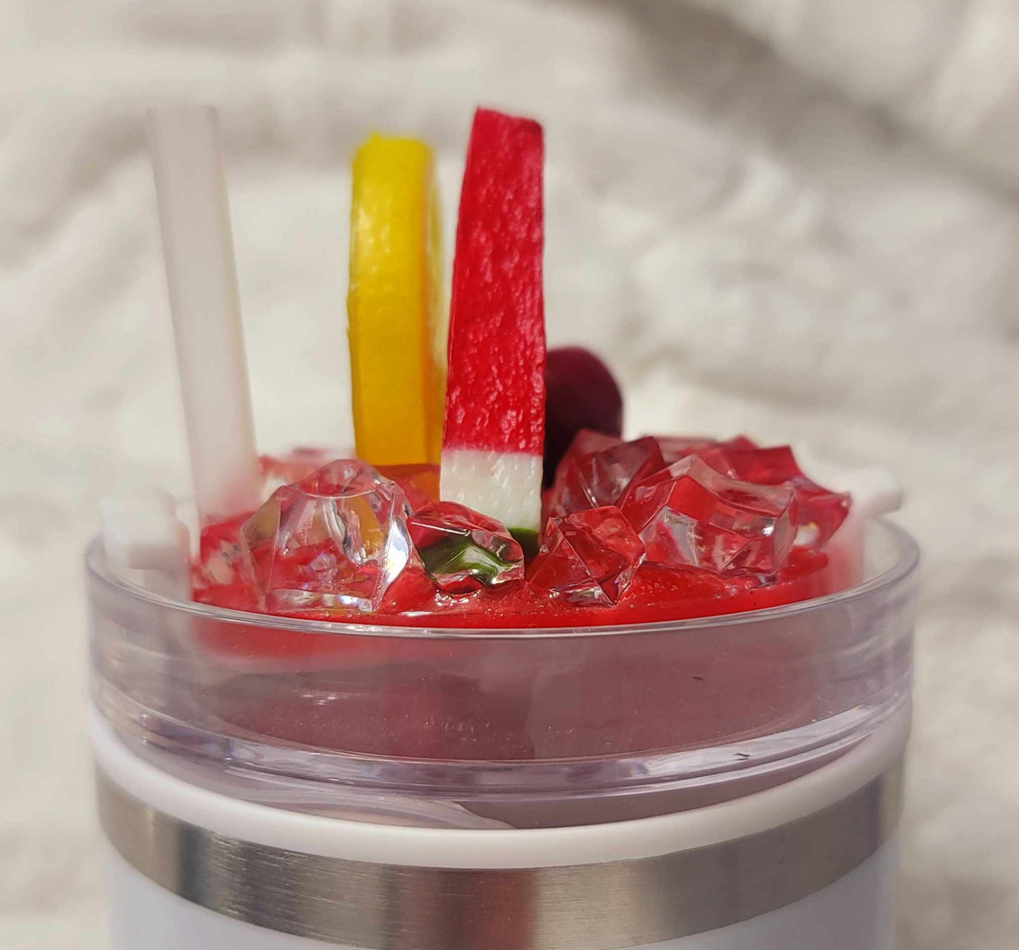 Watermelon Cocktail Lid Topper