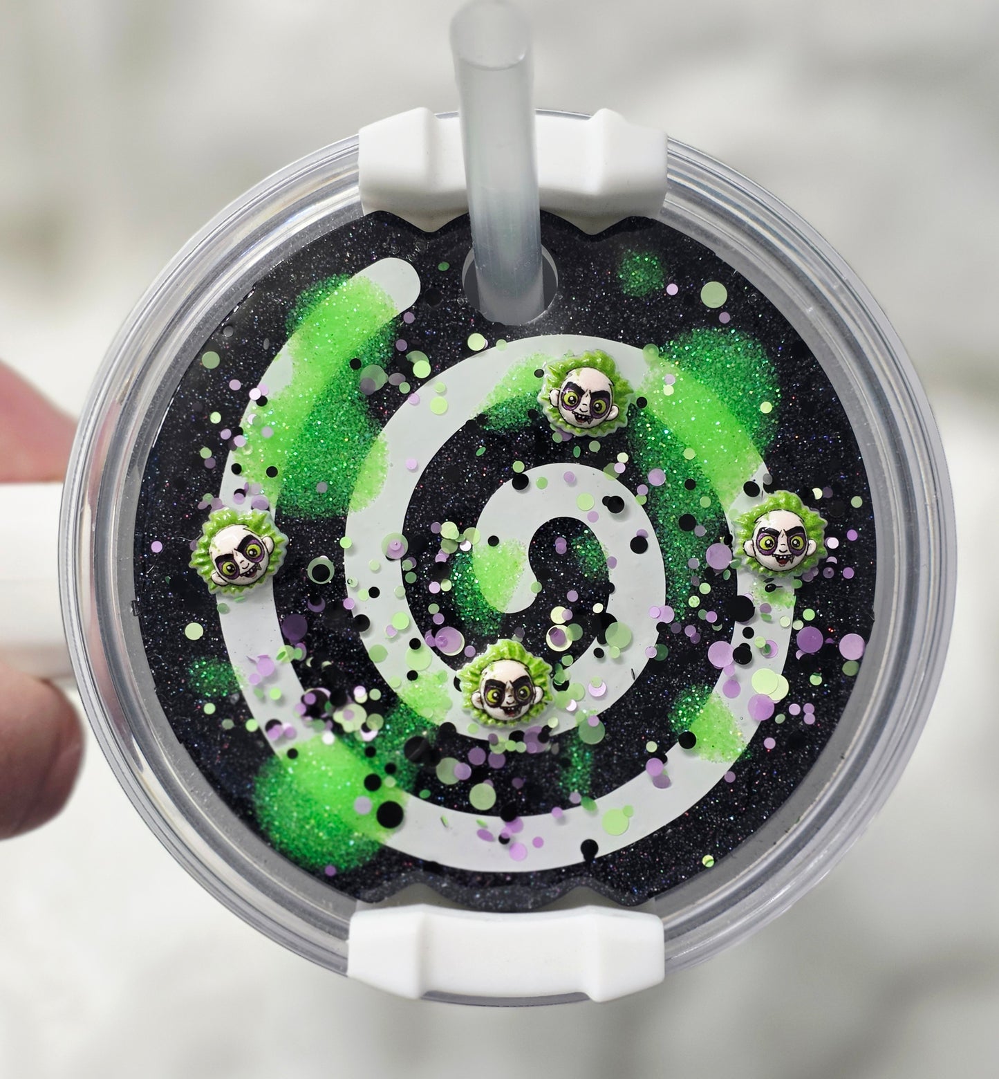 Beetle Ghost lid topper