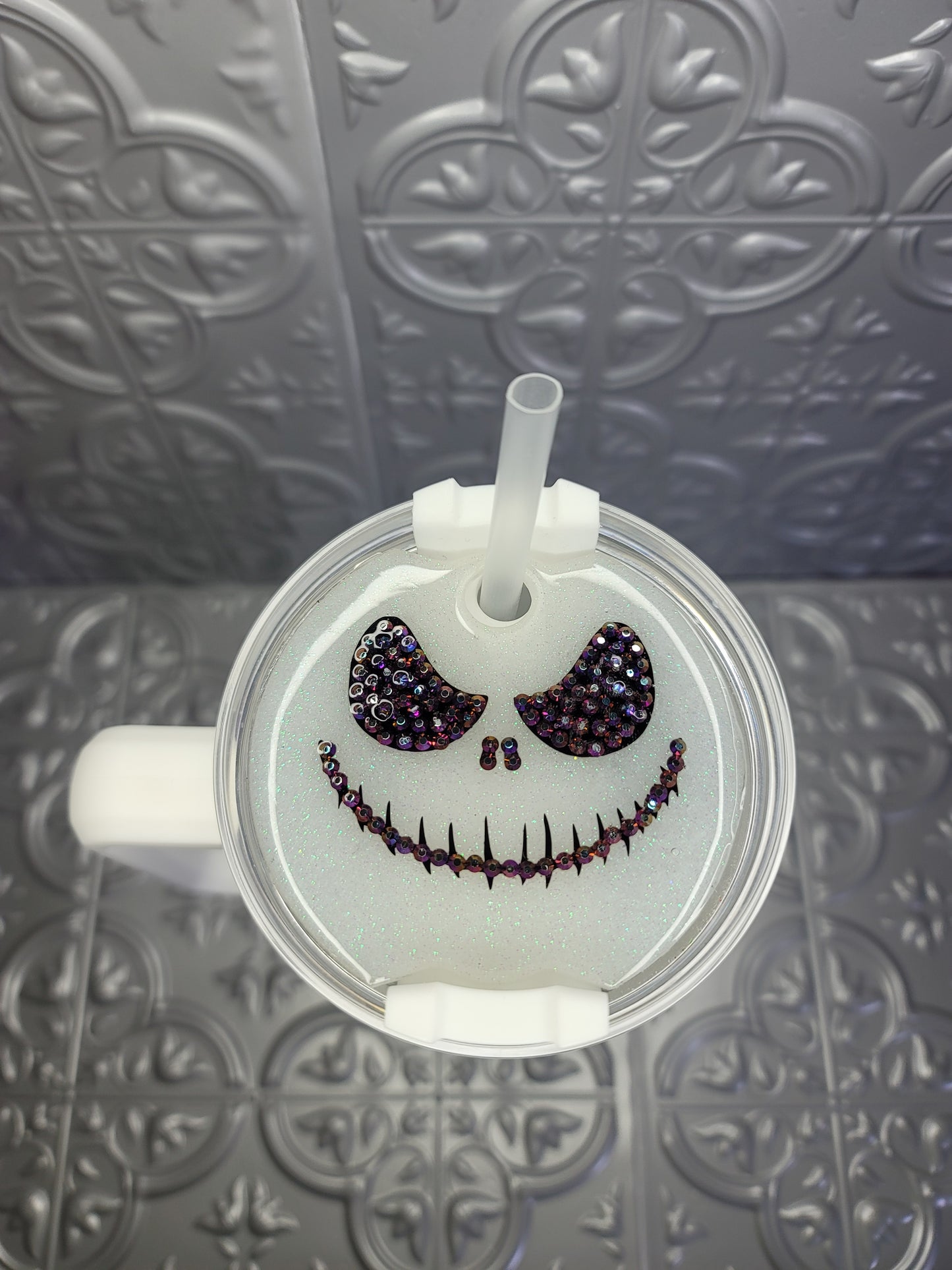 Rhinestone Jack Lid Cover