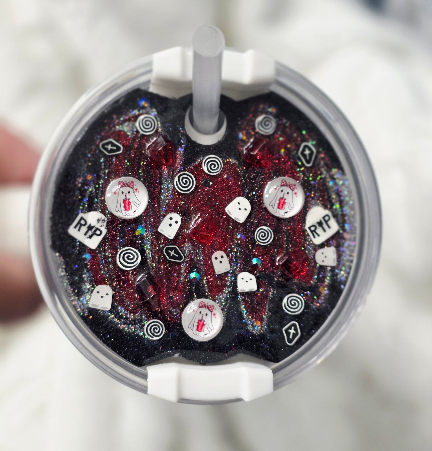 Coke Ghost Lid Topper