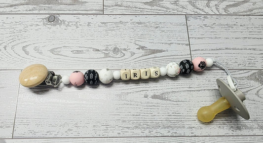 Personalized Pacifier Clip