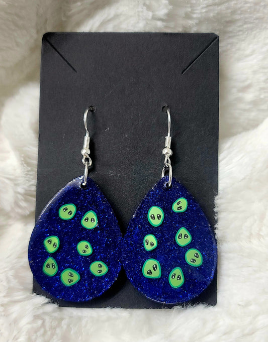 Alien Earrings