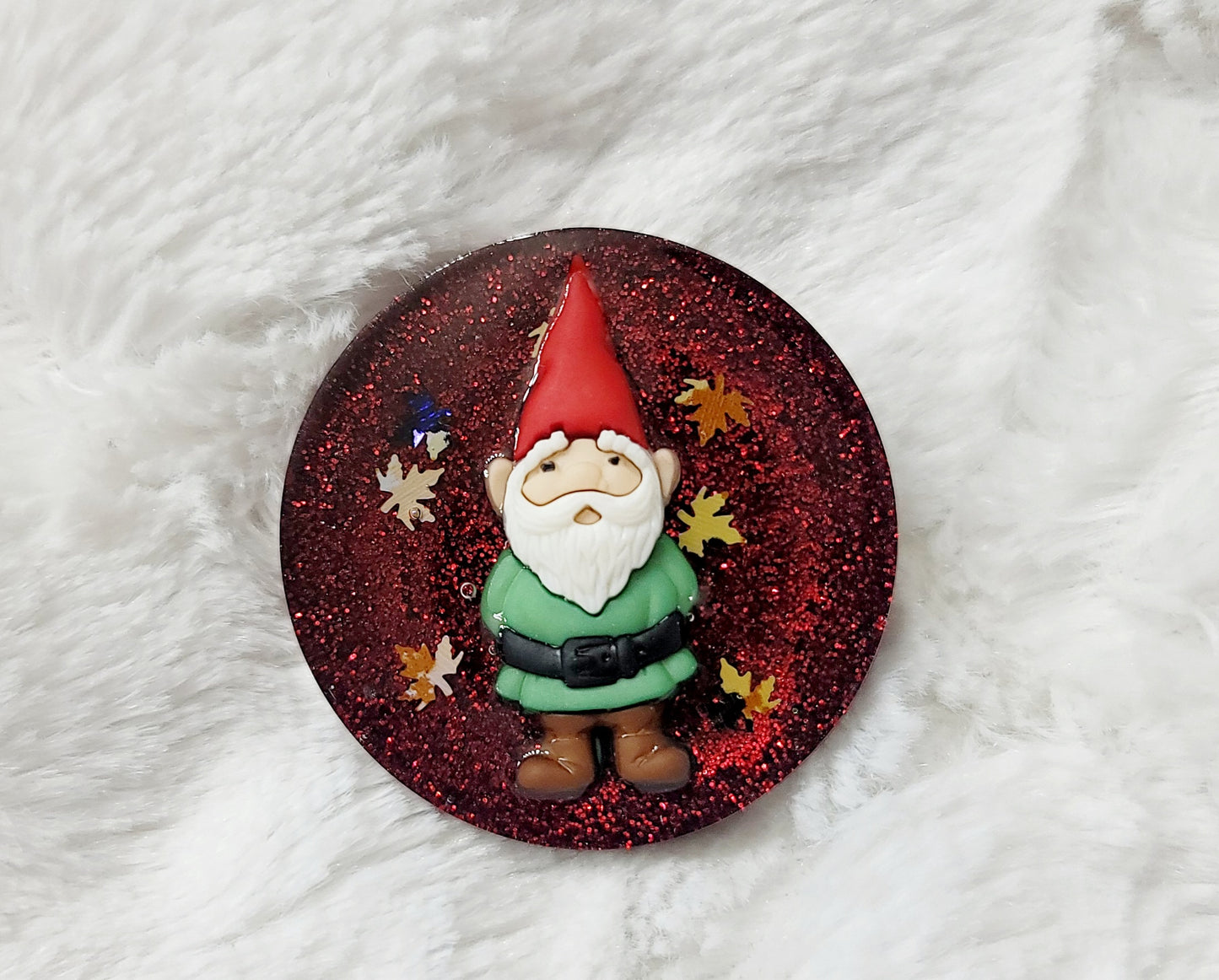 Garden Gnome Badge Reel