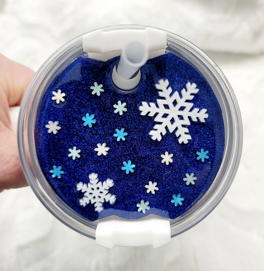 Snowflake Lid Cover