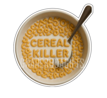 Cereal Killer Sticker