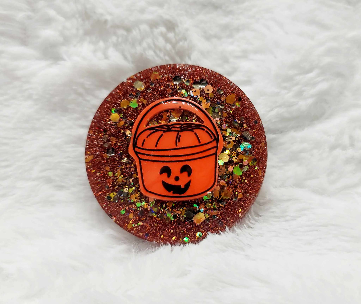 Halloween Bucket Phone Grip