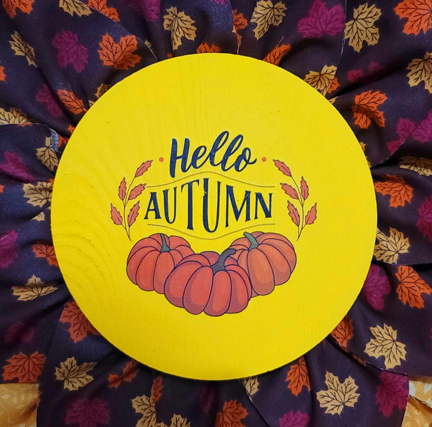 Hello Autumn Wreath