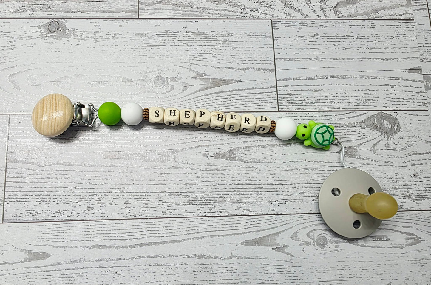 Personalized Pacifier Clip