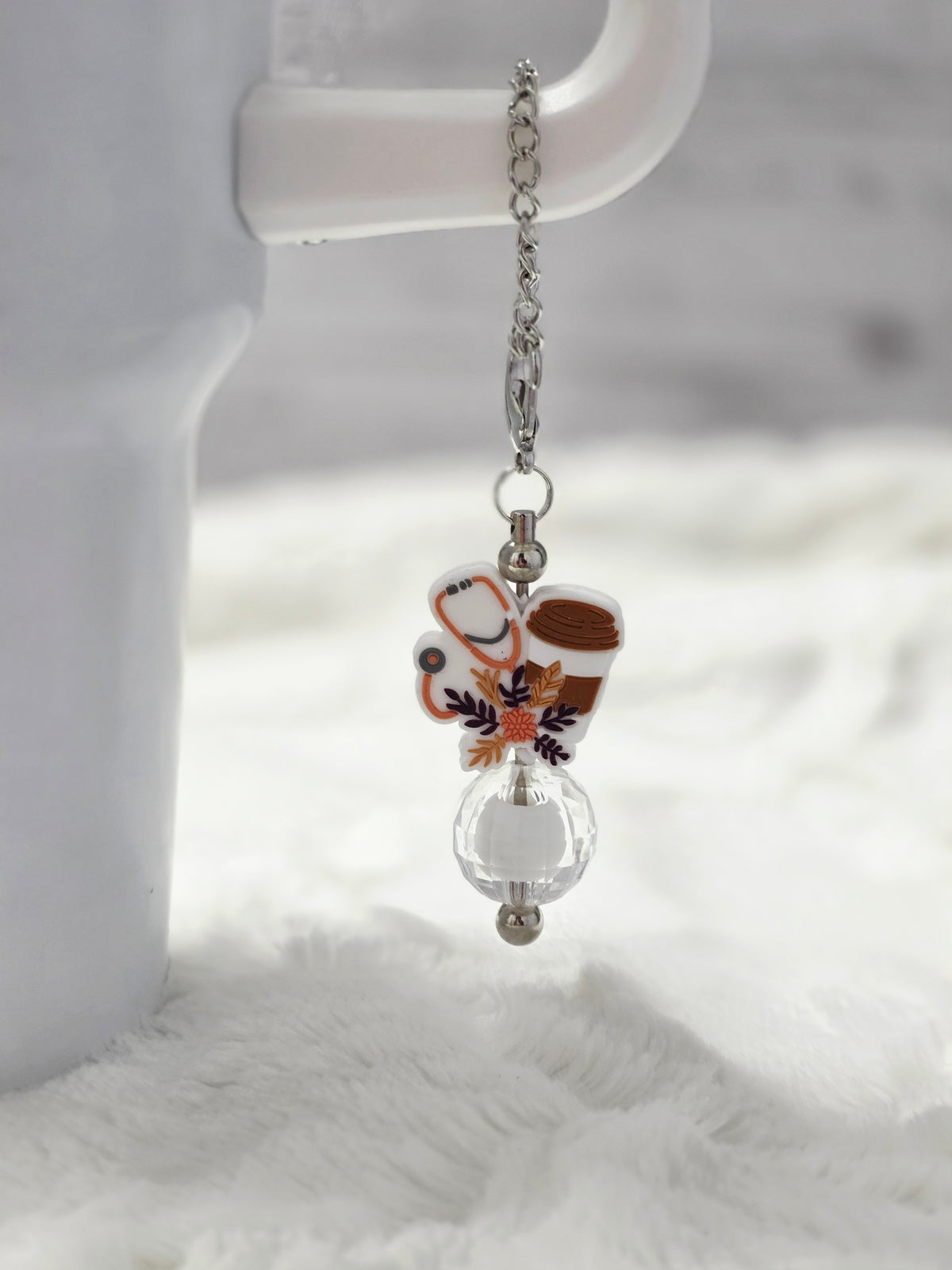 Nurse Coffee Tumbler Charm