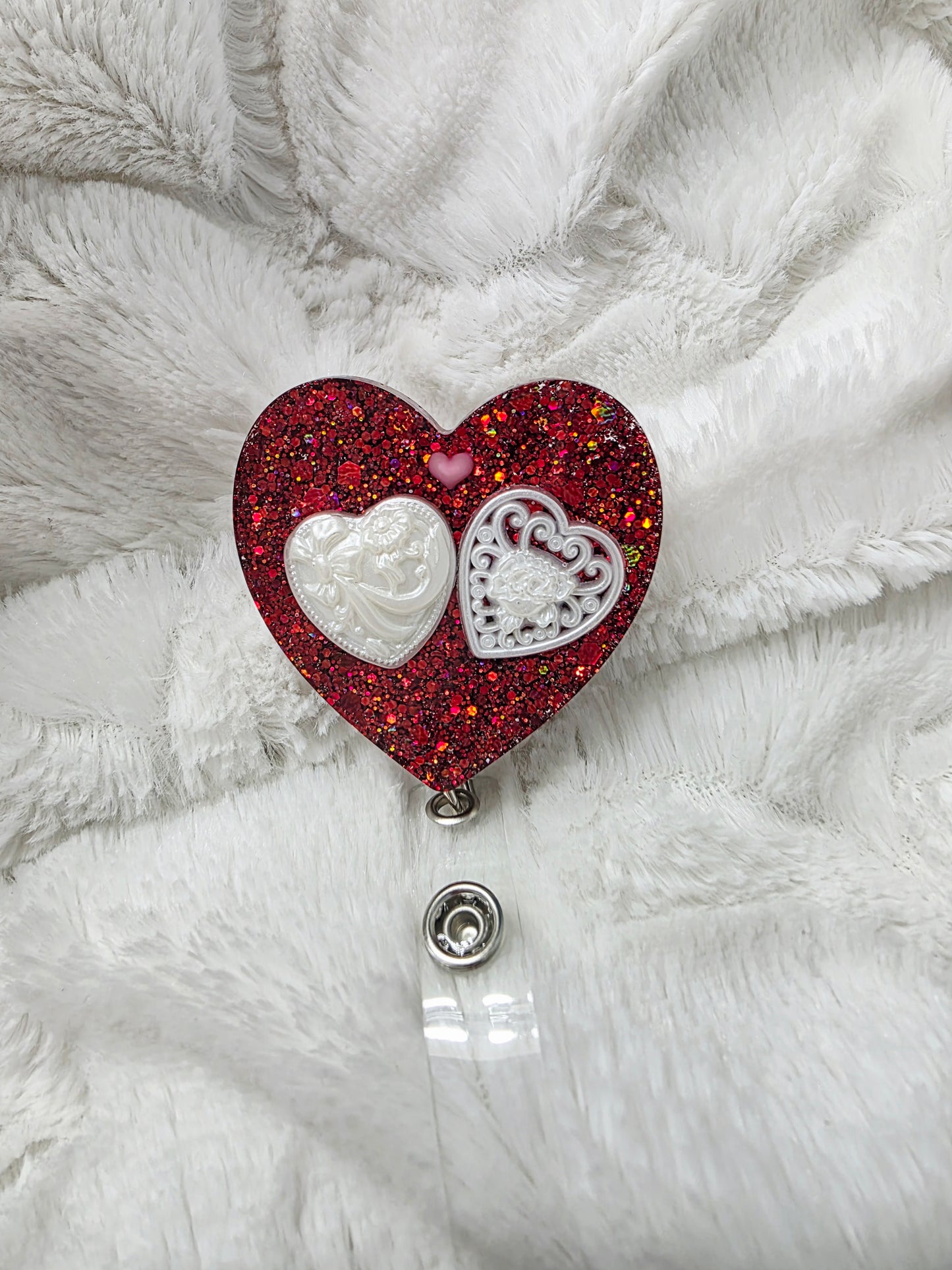 White Hearts Badge Reel