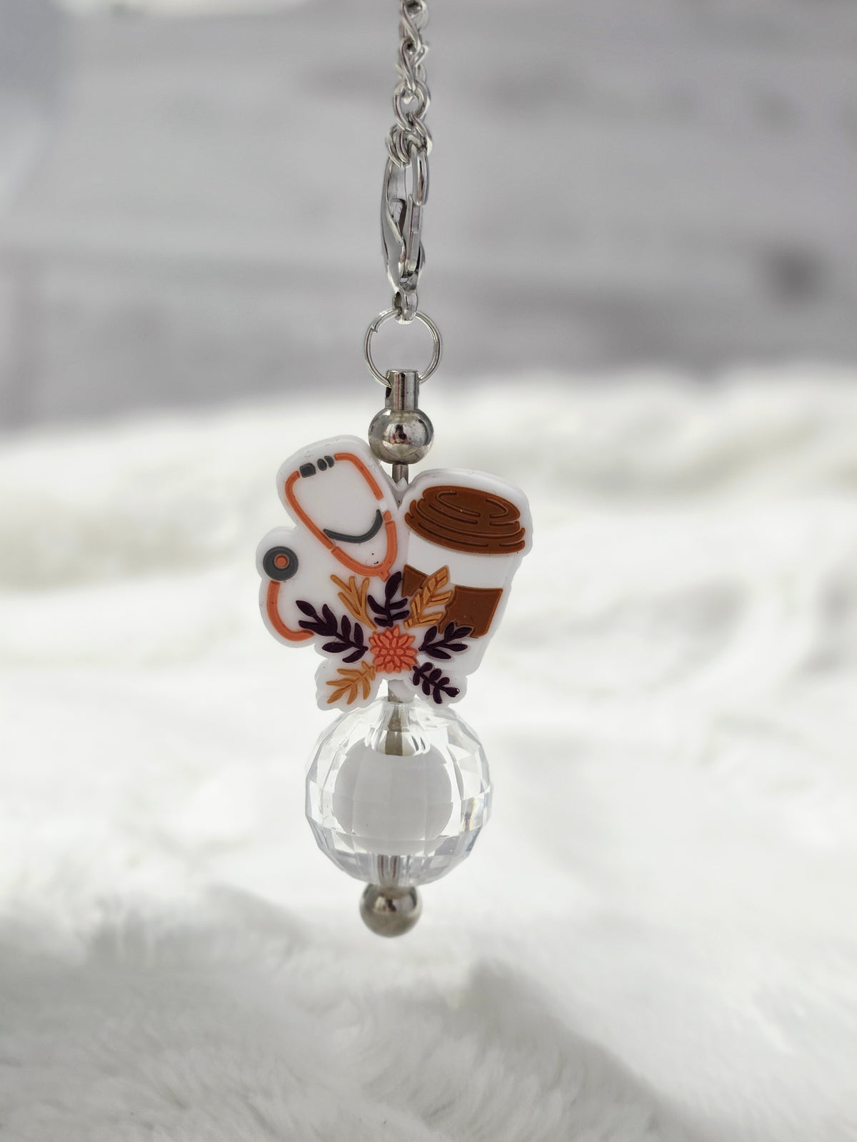 Nurse Coffee Tumbler Charm