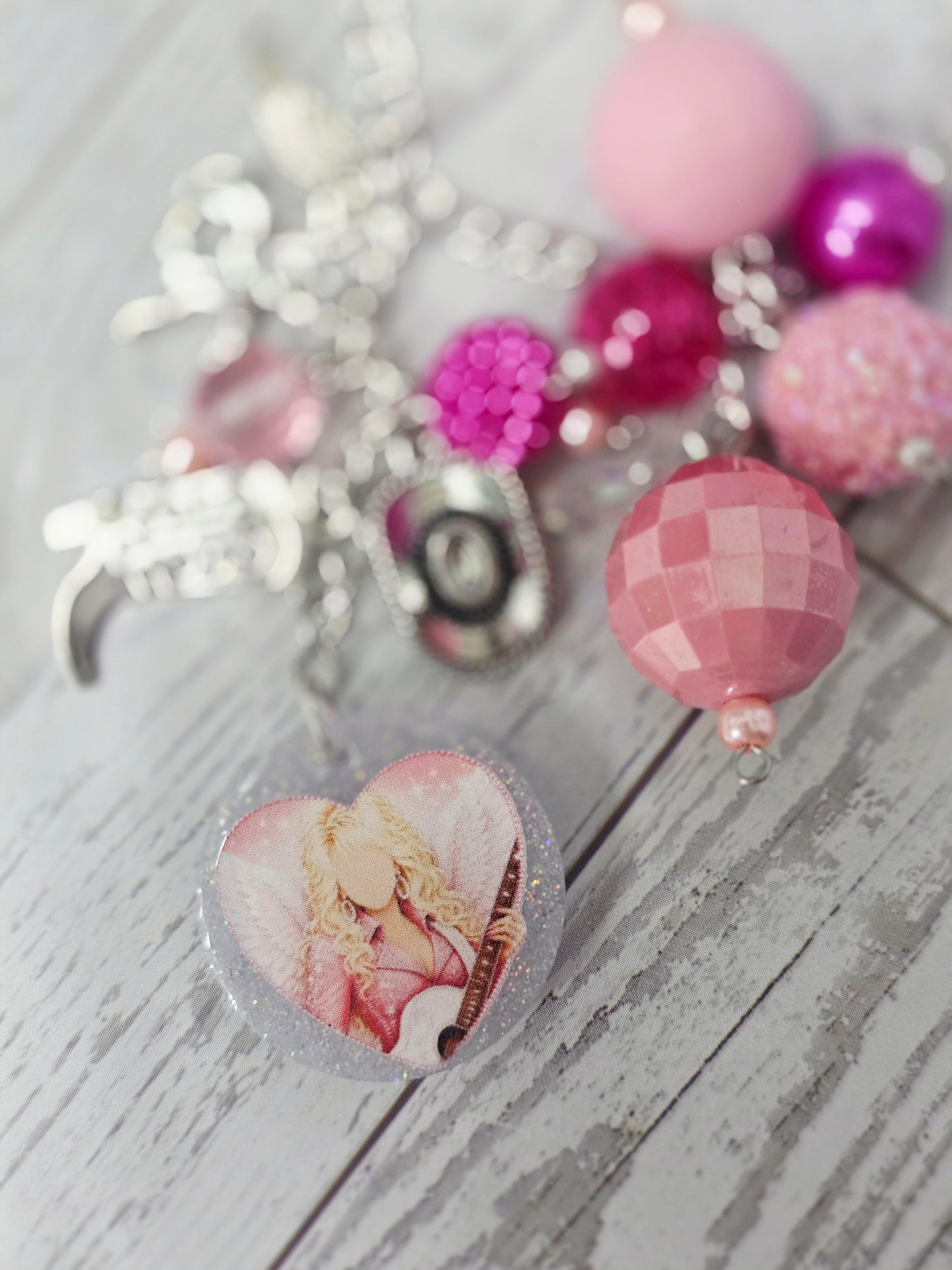 Dolly Inspired Tumbler Charm