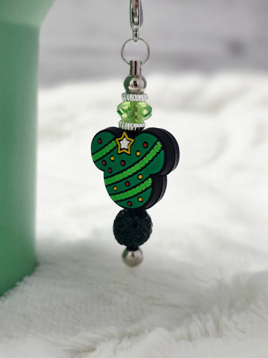 Holiday Mickey Tumbler Charm