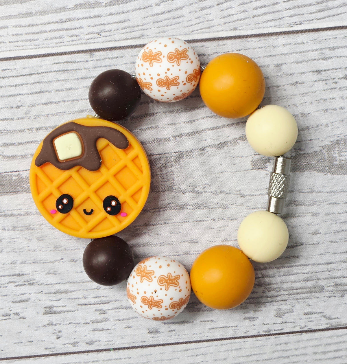 Waffle Tumbler Charm