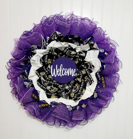 Baltimore Ravens Wreath