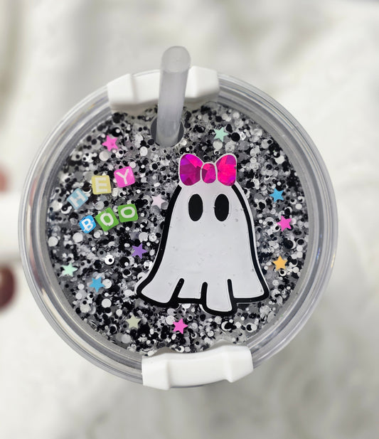 Hey Boo Lid Topper