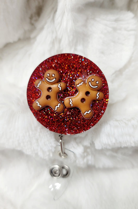 Gingerbread Badge Reel