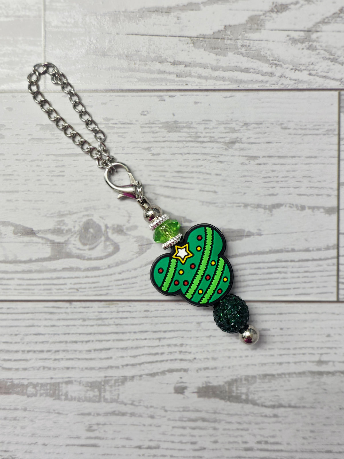Holiday Mickey Tumbler Charm
