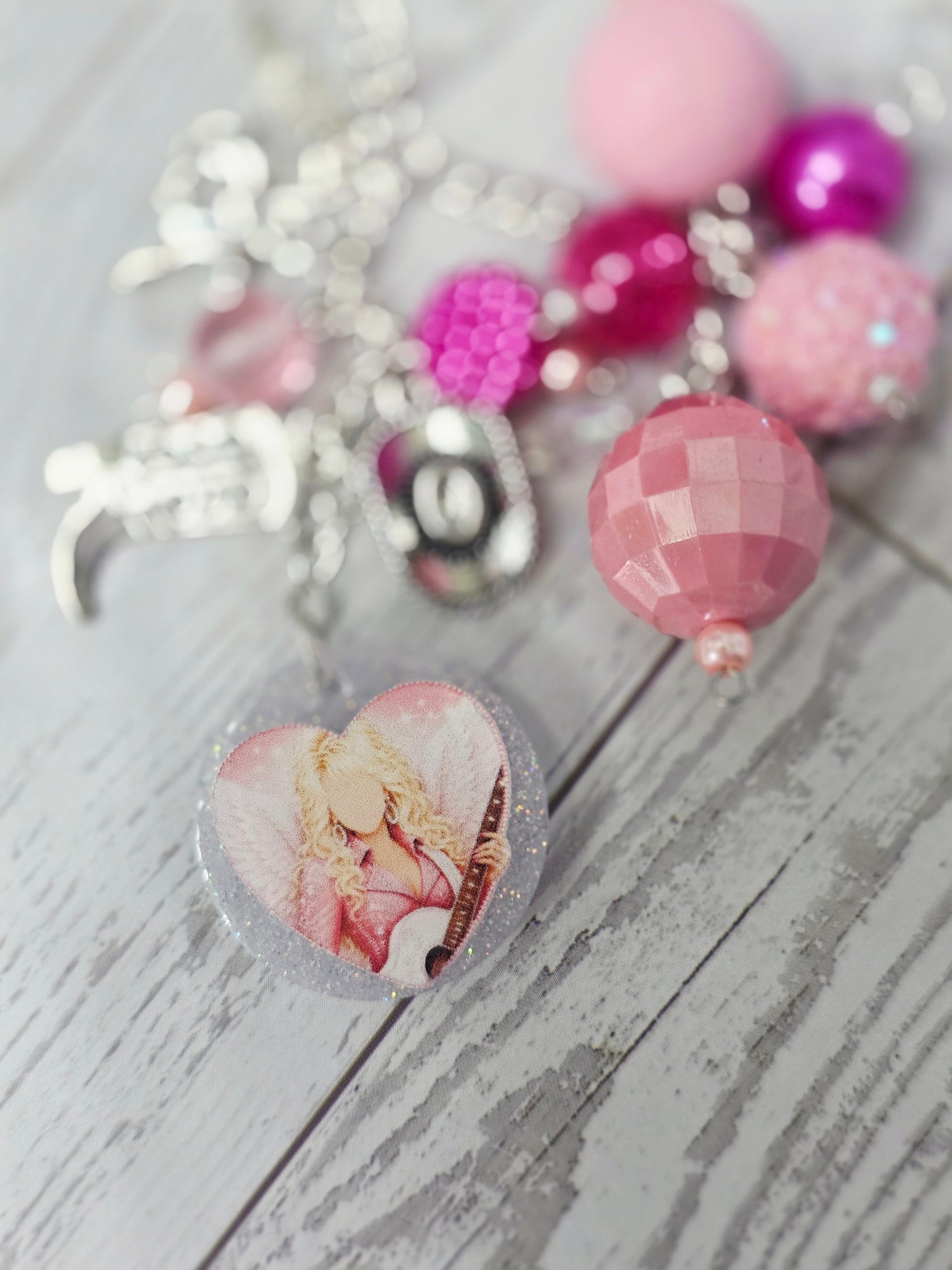 Dolly Inspired Tumbler Charm