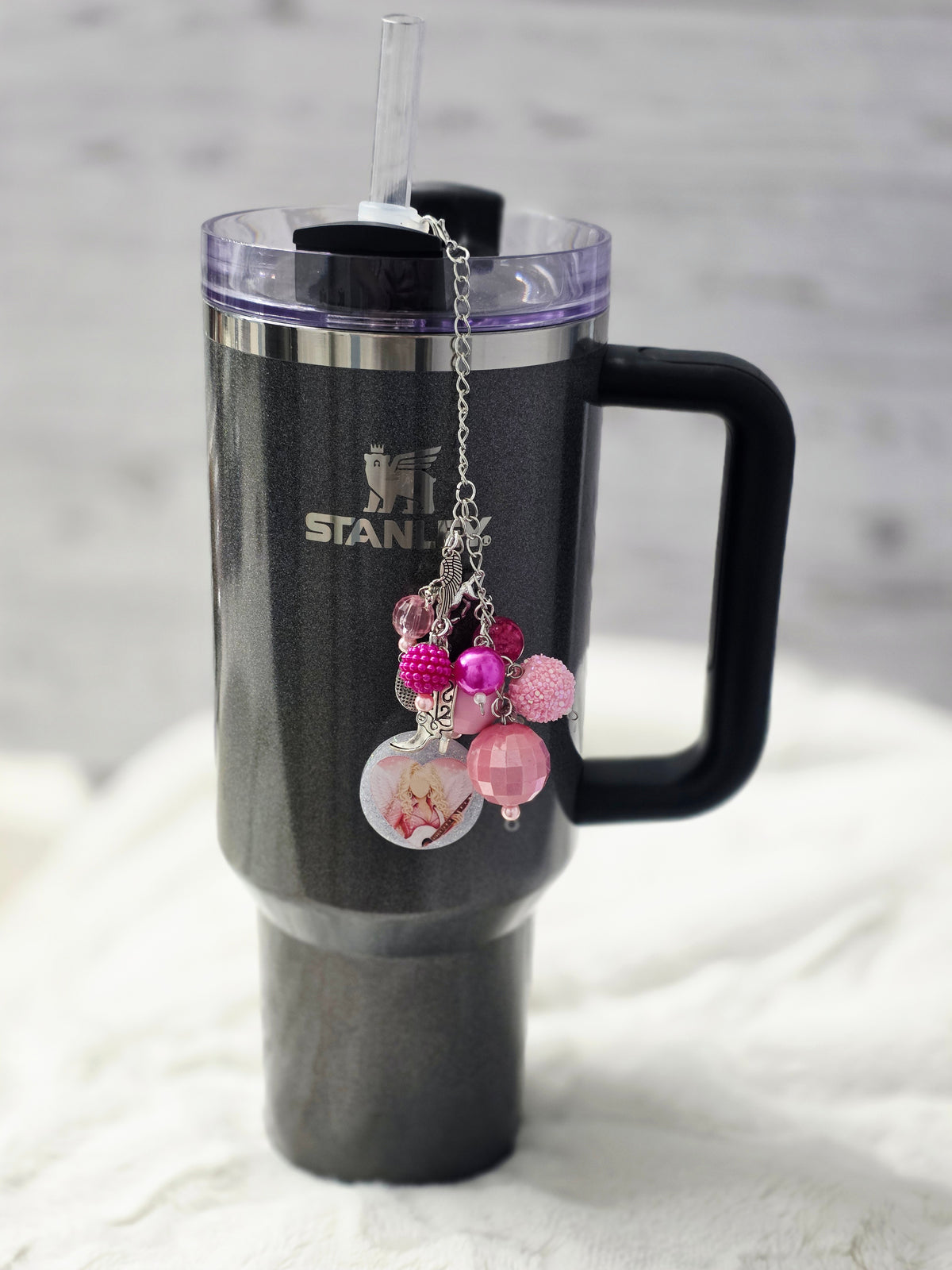 Dolly Inspired Tumbler Charm