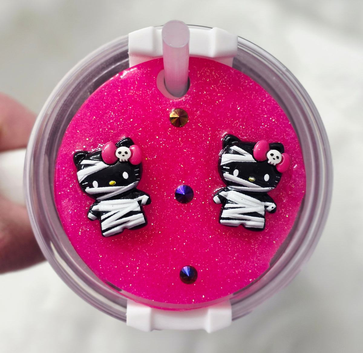 Mummy Kitty Lid Topper